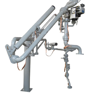 新疆阿克蘇客戶定制采購的乙烯低溫裝卸臂（低溫鶴管）已發往使用現場(1)