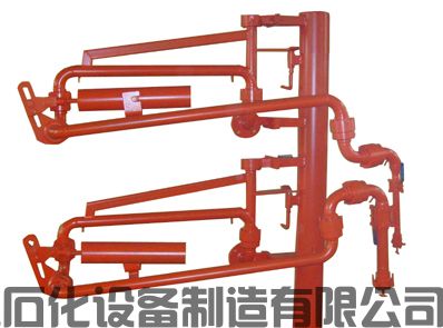 浙江杭州客戶定制采購的液氨裝卸鶴管（AL2543型汽車底部密閉裝卸鶴管）已發往使用現場(1)