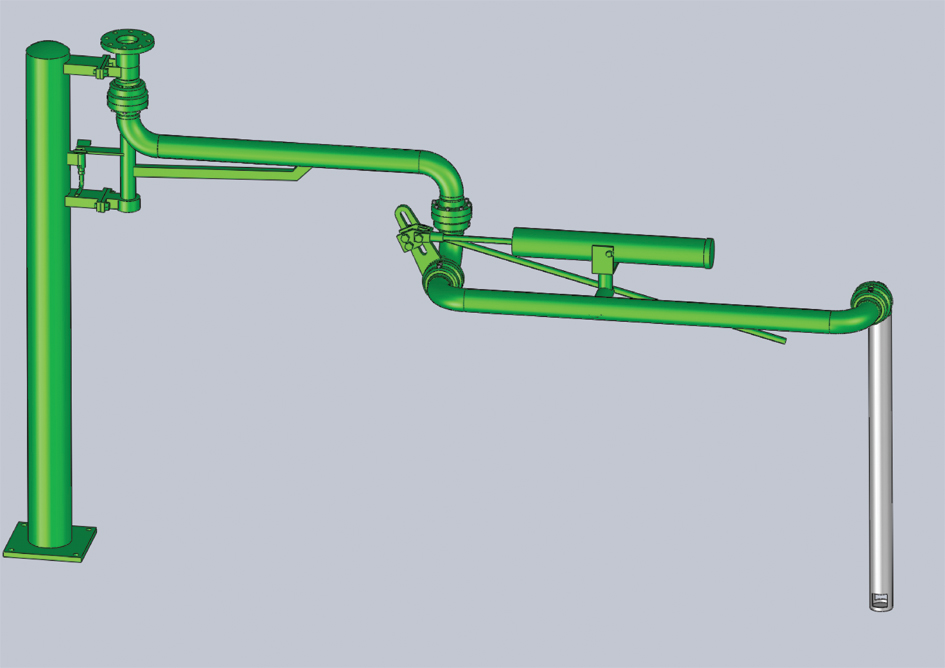 貴州貴陽市客戶定制采購的一批AL1401汽車頂部裝卸鶴管已發往使用現場(1) 貴州貴陽市客戶定制采購的一批AL1401汽車頂部裝卸鶴管已發往使用現場(1)